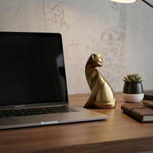 Load image into Gallery viewer, Cat Hand Painted Figurine - Bronze