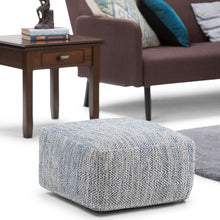 Load image into Gallery viewer, Nate - Handcrafted Square Pouf