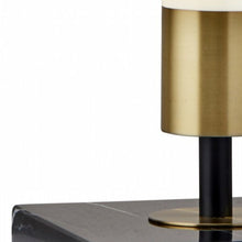 Load image into Gallery viewer, Marble Metal Standard Table Lamp - Black