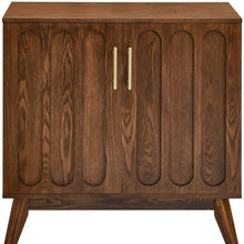 Load image into Gallery viewer, 32" Wood Accent Cabinet - Dark Brown
