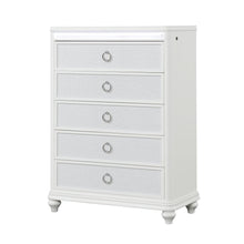 Load image into Gallery viewer, Abigale - 5 Drawer Chest With LED Lighting - White