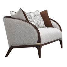 Load image into Gallery viewer, Houston - Loveseat - Pebble / Walnut
