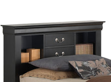 Load image into Gallery viewer, Traditional Style Bookcase Storage Bed