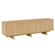 Load image into Gallery viewer, Retro Style TV Stand With Wavy Door