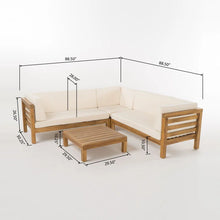 Load image into Gallery viewer, Royal - Acacia 6 Piece Sofa Sectional Sets - Beige