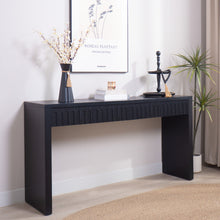 Load image into Gallery viewer, Modern Console Table With 4 Drawers, Entryway Table