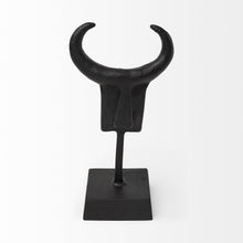 Load image into Gallery viewer, Tribal Inspired Sculpture - Black