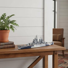 Load image into Gallery viewer, Hand Painted Model Boat (624346) - Gray
