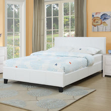 Load image into Gallery viewer, Upholstered Bed With Adjustable Headboard