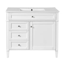 Load image into Gallery viewer, Bathroom Vanity With Top Sink, 2 Drawers And Tip Out Drawer