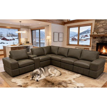 Load image into Gallery viewer, Large - Arm Upholstery Modular Sectional With Custom Configuration - Olive Green