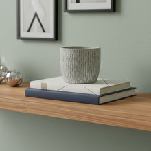 Load image into Gallery viewer, Geometric Round Pot Planter - Gray