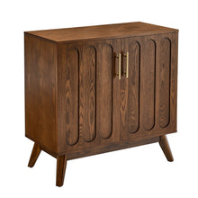 Load image into Gallery viewer, 32" Wood Accent Cabinet - Dark Brown