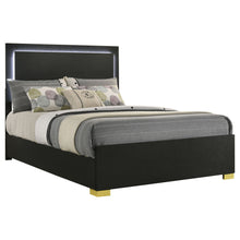 Load image into Gallery viewer, Jeremiah - LED Panel Bed With Touch Controlled Lighting
