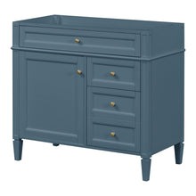 Load image into Gallery viewer, Bathroom Vanity With 2 Drawers And Tip-Out Drawer, Storage Cabinet