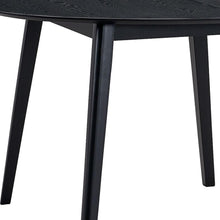 Load image into Gallery viewer, 43" Black Wood Dining Table