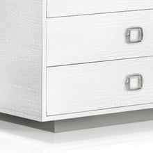 Load image into Gallery viewer, Solid Wood Six Drawer Dresser - White