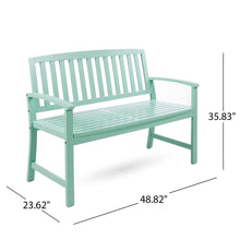 Load image into Gallery viewer, Farmhouse Style Loja Bench Indoor / Outdoor