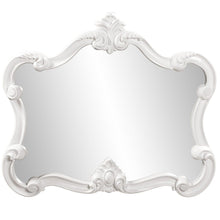 Load image into Gallery viewer, 28" Baroque Framed Accent Mirror - White