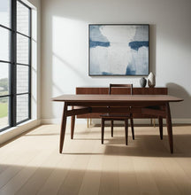 Load image into Gallery viewer, 78" Espresso Solid Wood Dining Table