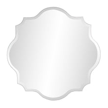 Load image into Gallery viewer, 36" Quatrefoil Unframed Accent Mirror - Pearl Silver