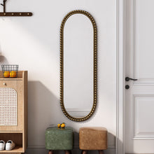 Load image into Gallery viewer, Oval Retro Mirror, Wall Hanging Mirror For Living Room