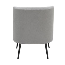 Load image into Gallery viewer, Fran - Contemporary Slipper Chair - Black / Light Gray