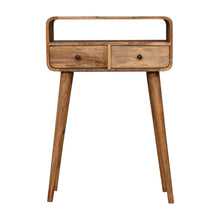 Load image into Gallery viewer, Solid Wood Solid Console Table With Shelf With Drawer (723400) - Brown