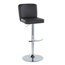 Load image into Gallery viewer, Henry - Contemporary Adjustable Barstool With Swivel & Rounded T Footrest (Set of 2)