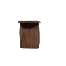 Load image into Gallery viewer, 60" Brown Solid Wood Solid Wood Live Edge Dining Bench