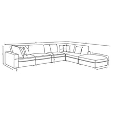 Load image into Gallery viewer, Rhette - Upholstered Sectional