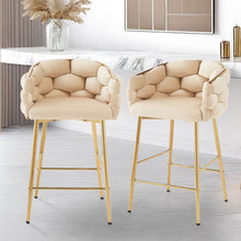 Load image into Gallery viewer, Modern Counter Stools (Set of 2)