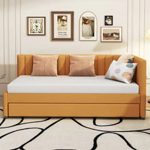 Load image into Gallery viewer, Upholstered Daybed, Sofa Bed Frame, No Box Spring Needed