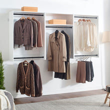 Load image into Gallery viewer, Devi - Wall Mounted Wood Closet System & Modular Design