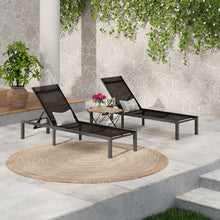 Load image into Gallery viewer, Westport - Outdoor Chaise Lounge (Set of 2) - Black