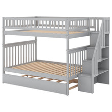 Load image into Gallery viewer, Bunk Bed With Staircase