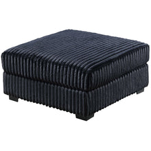 Load image into Gallery viewer, Soft Upholstered Ottoman - Black