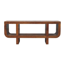 Load image into Gallery viewer, Orion - Curved Media Unit - Brown
