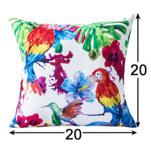 Load image into Gallery viewer, Tropical Parrot Outdoor & Indoor Pillow With Solarium - Multicolor