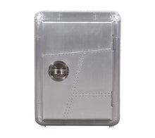 Load image into Gallery viewer, Aluminum Standard Accent Cabinet With One Shelf - Silver