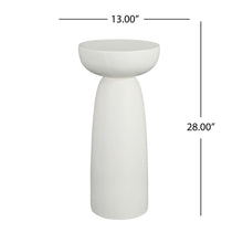 Load image into Gallery viewer, Magnesium Oxide Plant Stand - White