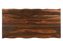 Load image into Gallery viewer, 74" Solid Wood Dining Table - Dark Brown
