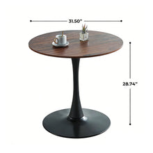 Load image into Gallery viewer, Mid-Century Tulip Table With Round Top, Pedestal Base