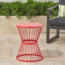 Load image into Gallery viewer, Lassen - Modern Outdoor Side Table With Hourglass Design