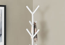 Load image into Gallery viewer, Coat Rack, Hall Tree, Free Standing, 8 Hooks, Entryway, Contemporary & Modern