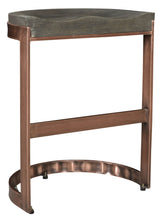 Load image into Gallery viewer, Iron Backless Counter Height Bar Chair - Gray And Copper