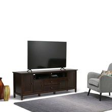Load image into Gallery viewer, Warm Shaker - TV Media Stand Handcrafted - Tobacco Brown