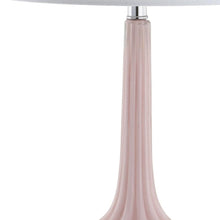 Load image into Gallery viewer, Novelty Table Lamps LED With Drum Shades (Set of 2) - Pink