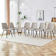 Load image into Gallery viewer, Modern Medieval Style Restaurant Cushioned Chairs With Suede Backrests