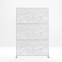 Load image into Gallery viewer, Three Panel Screen Room Divider (720035) - White
